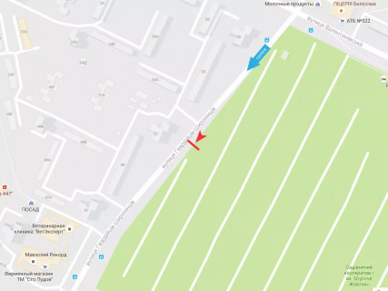 Билборд B в Харькове, 3x6  Гвардійців-Широнінців вул., 51 схема