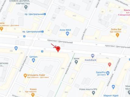 Ситилайт A в Николаеве Центральний просп. (Леніна просп.)., 69/29а схема