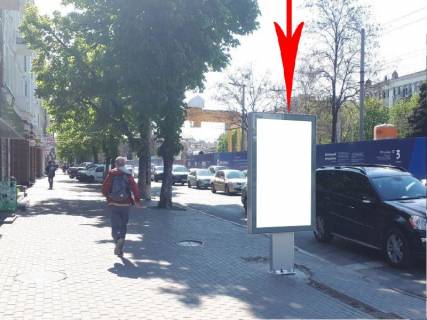 Сiтiлайт  у Дніпро (Дніпропетровськ) Яворницького ін. (Кол. Маркса пр.), 70 - Словацького вул., В сторону Воскресенська (Леніна) вул. Фото 1