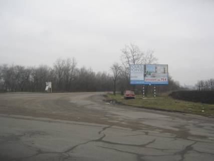 Билборд A в Запорожье Каширське шосе - Зачиняева вул., в'їзд, кільце фото 1