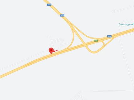 Білборд, Бігборд (Борд)  A на трасах Дніпровської області, 6х3  М-30, км 948+146 (ліворуч), Криворізьке шосе, за поворотом на м. Кам'янське, рух від Дніпра схема