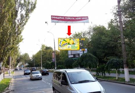 Билборд  в Херсоне, 3x6  Перекопська вул. / Текстильників пр., біля парку "Придніпровський" (флажок) фото 1