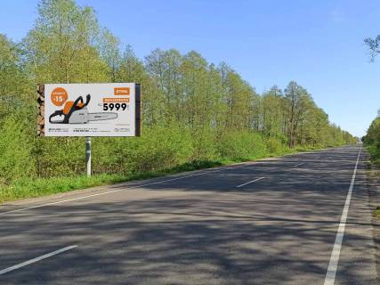 Билборд B в Шацьк, 3x6  смт Шацьк, зі сторони смт Гоща фото 1