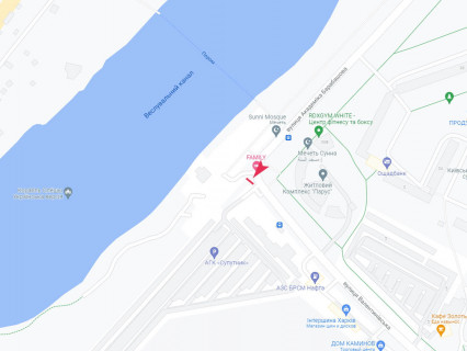 Призма A в Харькове, 3x6  Валентинівська вул. - Барабашова вул. - 667767 схема