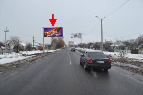 Билборд B в Безлюдовке, 3x6  Гагаріна пр., с. Безлюдівка, (3), в'їзд в місто фото 1