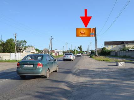 Билборд A в Безлюдовке, 3x6  Аерокосмічний пр., с. Безлюдівка, (13), в'їзд у місто фото 1
