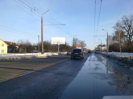 Билборд B в Луцке Ковельська вул. - Державності (колишня Чернишевського) вул., в центр фото 1