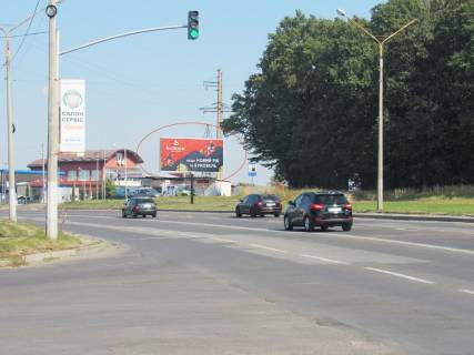 Билборд A в Львове Пасічна вул., 185-133, АЗС "Укрнафта" фото 1