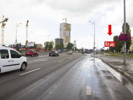 Билборд  в Киеве, 3x6  Бажана пр., 300 м. до Харківської пл., з центру фото 1