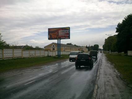 Билборд B в Владимир (Владимир-Волынский) Ковельська вул., біля військової частини, в центр фото 1
