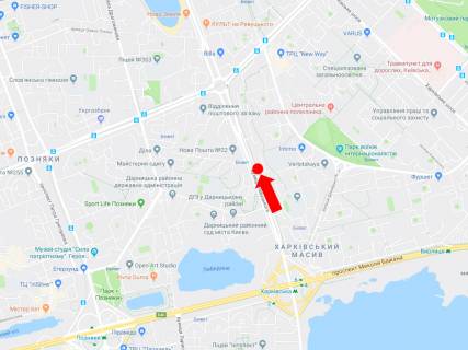 Призма A в Киеве, 3x6  Ревуцького вул. 29, в сторону вул. Тростянецької - 457224 схема