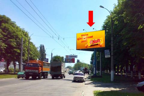 Билборд  в Кременчуге, 3x6  Московська вул., 5 фото 1