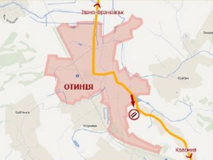 Билборд A в Отынии, 3x6  с. Отинія, виїзд в бік Коломиї фото 1