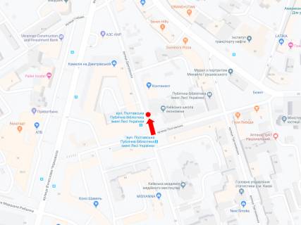 Скроллер A в Киеве, 2.3x3.14  Дмитрівська вул., 92-94 - вул. Полтавська, в сторону вул. Чорновола - 470171 схема