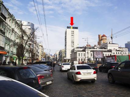 Нестандарт  у Києві, 6x20  Велика Васильківська вул. (Червоноармійська). 51 - вул. Жилянська, ст.м. "Олімпійська", в сторону вул. Хрещатик Фото 1