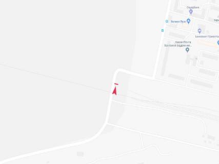 Билборд A в Мелиоративном, 3x6  смт Меліоративне, залізничний переїзд схема