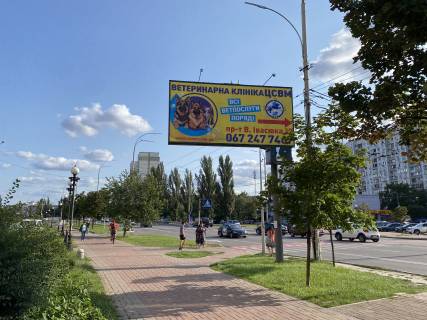 Билборд B в Киеве, 3x6  Володимира Івасюка пр. (колиш. пр. Героїв Сталінграда)., 22, в бік Героїв полку «Азов» вул. (Маршала Малиновського) фото 3