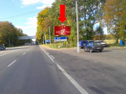 Билборд A в Зимна Вода (Зимна Вода), 3x6  Траса Львів-Шегині, с. Лапаївка, виїзд з міста фото 1