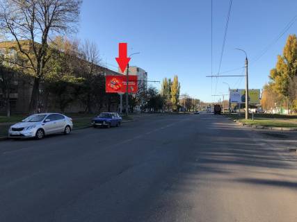 Билборд  в Черкассах, 3x6  Чигиринська вул., 42 / Подолинського вул., до центру фото 1
