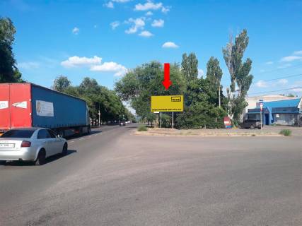 Билборд A в Николаеве, 3x6  Веселинівська вул. / Бутовича вул. (кол. Щорса вул.), в центр фото 1