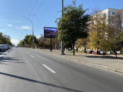 Видеоборд A в Киеве просп. Голосіївський (40-річчя Жовтня)., 114 - Виставкова вул. (Полковника Потєхіна)., 2, навпроти, в сторону ст.м. "Виставковий центр", прайс за трансляцію ролика 10 сек 1вихід/90 сек, з 0:00 до 23:59 - 393830 фото 1