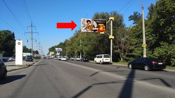 Билборд  в Херсоне, 3x6  Бериславське шосе / Миру вул., навпроти автосалону "Рено" (флажок) фото 1