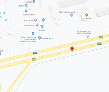 Призматрон, Призма A у Києві Бажана пр., 5, з центру - 215195 схема