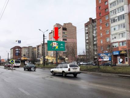 Білборд, Бігборд (Борд)  A у Івано-Франківську, 3x6  Івасюка вул., 14, біля зупинки Фото 1
