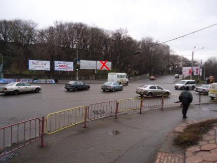 Билборд + в Одессе, 3x6  Пастера вул., Херсонський сквер, правий фото 1