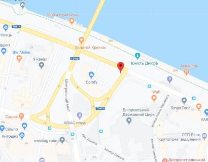 Призматрон, Призма A у Дніпро (Дніпропетровськ) Січеславська Набережна вул. (Колиш. Набережна Леніна вул.), 31А, біля магазину Комфі, на світлофор - 216167 схема