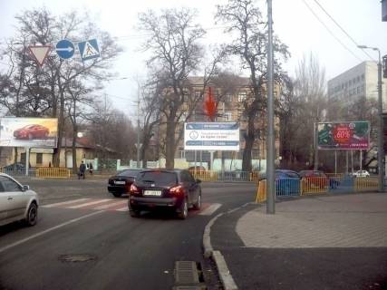 Білборд, Бігборд (Борд)   у Дніпро (Дніпропетровськ), 3x6  Робоча вул. - Українки (кол. Пушкіна) пр., в центр Фото 1