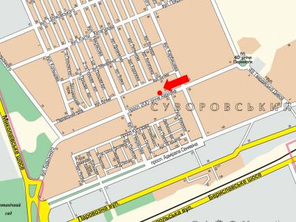 Билборд  в Херсоне, 3x6  200-річчя Херсону пр. / Вишнева ввул. (кол. Блюхера ввул.), в центр схема