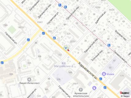 Видеоборд A в Киеве Харківське шосе, 169 - Вірменська вул., світлофор, прайс за трансляцію ролика 10 сек 1вихід/90 сек, з 0:00 до 23:59 - 368492 схема