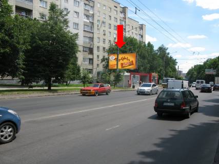 Билборд  в Львове, 3x6  Виговського вул. / Кульчицької вул., ринок "Південний", зупинка фото 1