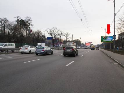 Билборд A в Киеве Кільцева дорога - вул. Котельникова, в сторону пл. Одеської фото 1