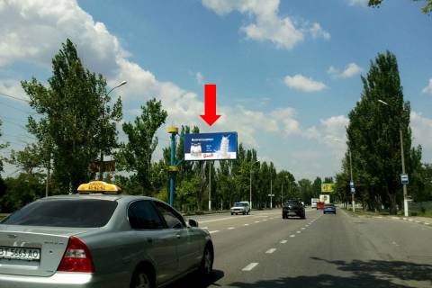 Билборд  в Херсоне, 3x6  Миколаївське шосе, біля Механічного заводу, з центру (флажок) фото 1