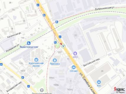 Призма A в Киеве Скляренка вул. - Петропавлівська площа (Фрунзе пл.)., в сторону Теліги вул. - 332768 схема