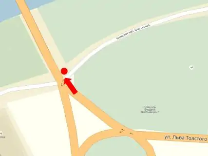 Призма A в Ужгороде, 3x6  Хмельницького пл. / Київська набережна, перед мостом - 110075 схема