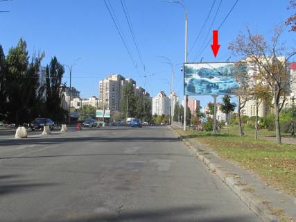 Білборд, Бігборд (Борд)  A у Києві просп. Володимира Івасюка (Героїв Сталінграда)., 16-Д Фото 1