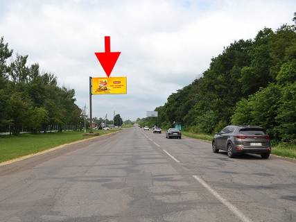 Билборд B в Кутузівці, 3x6  Салтівське шосе - с. Кутузовка, (2), у бік м. Харків фото 1