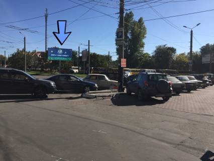 Билборд A в Одессе Корольова вул. - Архітекторська вул. фото 1
