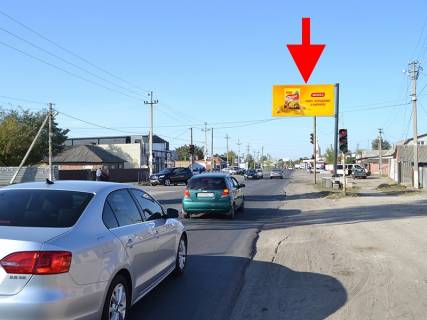 Билборд A в Безлюдовке, 3x6  Аерокосмічний пр., с. Безлюдівка, поворот на пляж, в'їзд у місто фото 1