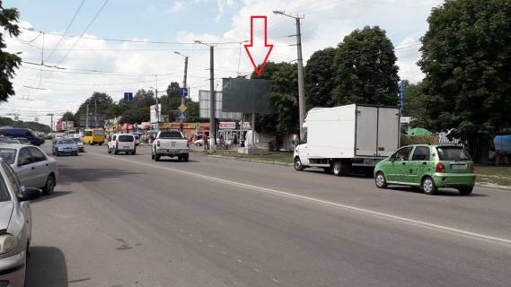 Billboard A in Kropyvnytskyi (Kirovograd) Tel'nova st. (kolis. Pravdi av.) - Vokzal'na st. (kolis. Zovtnevoi Revolucii st.), 84 Photo 1