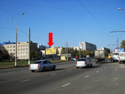 Білборд, Бігборд (Борд)  B у Сумах, 3x6  Свободи просп. (Прокоф’єва)., 46, в бік Харьковської вул. Фото 1