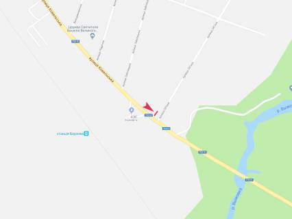 Билборд B в Старій Вижівці, 3x6  смт Стара Вижівка, виїзд у бік Ковеля схема