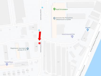 Билборд A в Киеве, 3x6  Електриків вул., 28В, біля спортклубу "5й елемент", 5 каналу схема