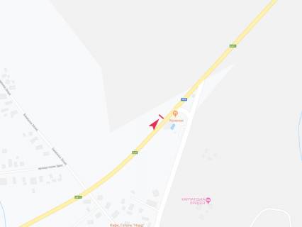 Билборд B в Чинадиево, 3x6  смт Чинадійово, (1), Волошина вул. схема
