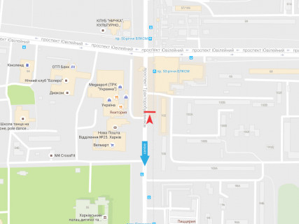 Призма A в Харькове, 3x6  Тракторобудівників пр., 102, в центр - 666437 схема