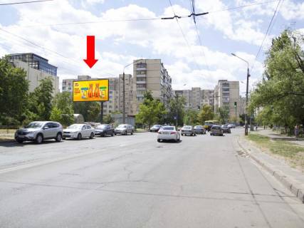 Билборд  в Киеве, 3x6  просп. Володимира Івасюка (Героїв Сталінграда)., 58 в сторону вул. Героїв Дніпра фото 1