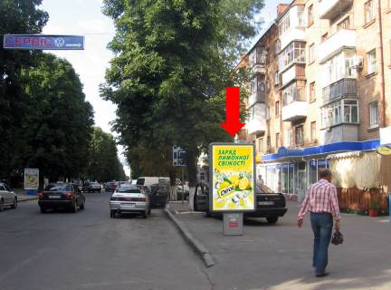 Ситилайт A в Хмельницком, 1.8x1.2  Соборна вул., 55, біля кафе "Еклер" фото 1